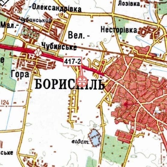 Схема рекламной плоскости по адресу Дорога в аэропорт "Борисполь", возле терминала "D", в направпл. Терминала "В"