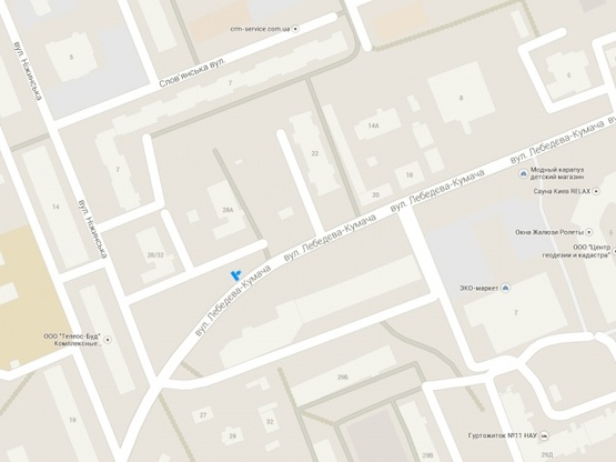 Схема рекламной плоскости по адресу Ул. Лебедева Кумача, 18 (в направлении Отрадного просп.)