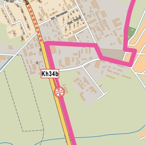 Схема рекламной плоскости по адресу Гагарина просп., напротив №352, (гипермаркет"Эпицентр", "Безлюдовский мясокомбинат", АЗС "БРОМ", выезд из города, из аэропорта