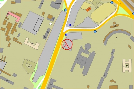 Схема рекламной плоскости по адресу Голосеевский (40-летия Октября) проспект 3,  на подъезде к Московской пл.