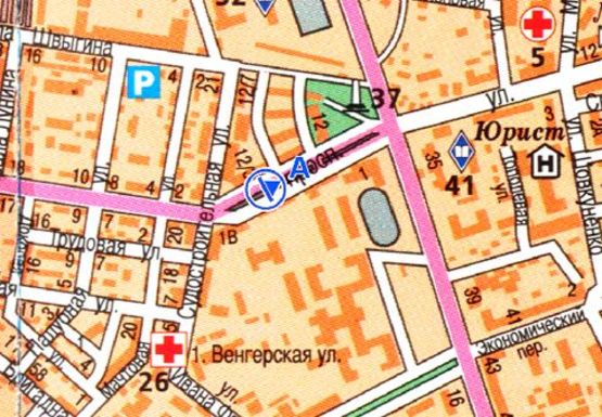 Схема рекламной плоскости по адресу Адмиральский проспект  12/3 A