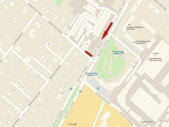 Схема рекламної площини за адресою пр-т. Гагаріна - вул. Ласточкіна, "Укрсиббанк", бэк-лайт 4х3/пр. Гагарина - ул. Ласточкина, "Укрсиббанк", бэк-лайт 4х3