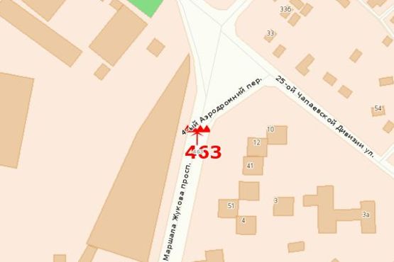 Схема рекламной плоскости по адресу пр-т М.Жукова (напротив авторынка "Успех") (в місто центральный Призма)