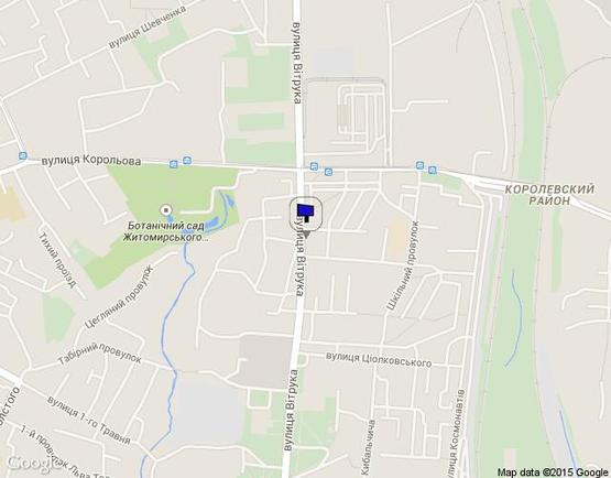 Схема рекламной плоскости по адресу ул. Витрука 19 (м-н "Шпалеры")