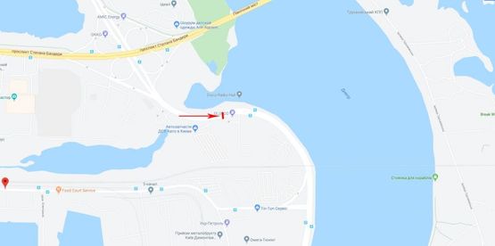 Схема рекламной плоскости по адресу Набережно-Рыбальская ул. / Электриков ул.7, возле подземного перехода