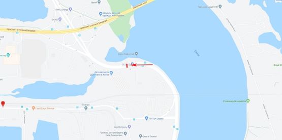 Схема рекламной плоскости по адресу Набережно-Рыбальская ул. / Электриков ул.7, возле подземного перехода