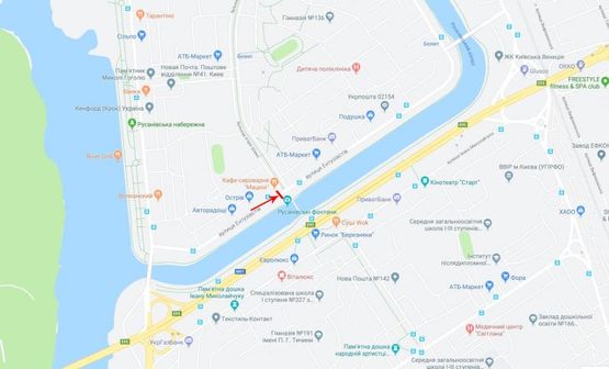 Схема рекламной плоскости по адресу Шамо Игоря ул. 1