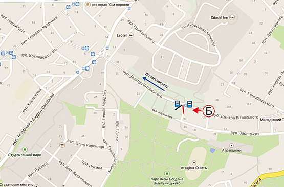 Схема рекламной плоскости по адресу Вітовського, 47 (до вул Коперніка)