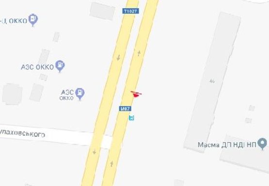 Схема рекламной плоскости по адресу Палладина академика пр., 46