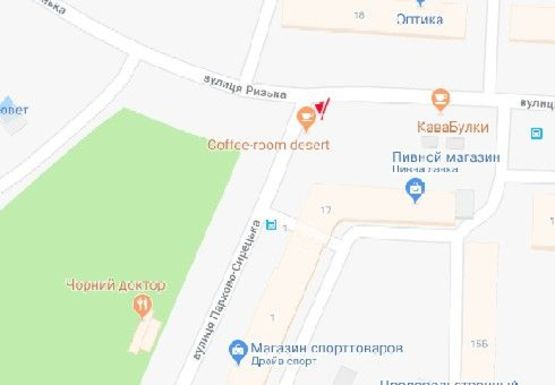 Схема рекламной плоскости по адресу Дорогожицкая ул., 17