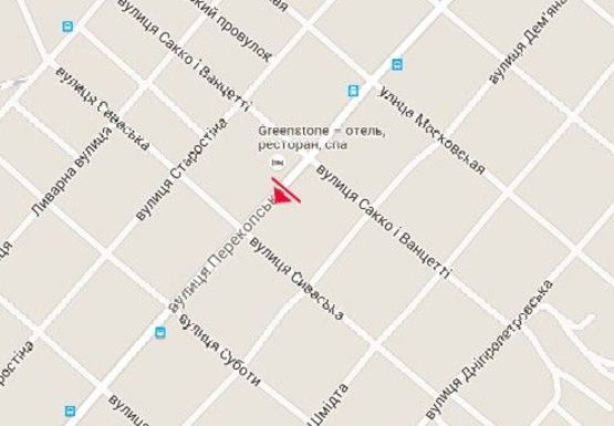 Схема рекламной плоскости по адресу Перекопская ул., 94