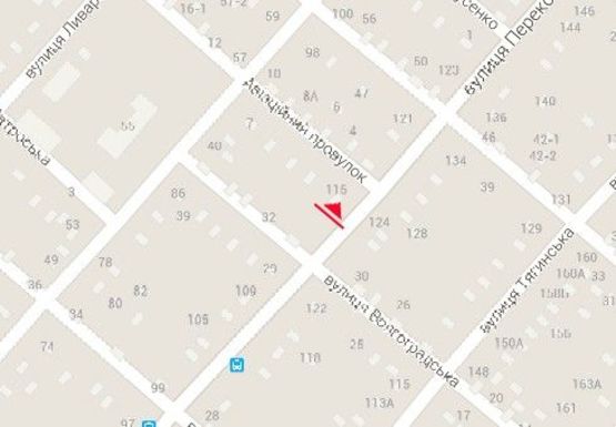 Схема рекламної площини за адресою Перекопская ул., 115