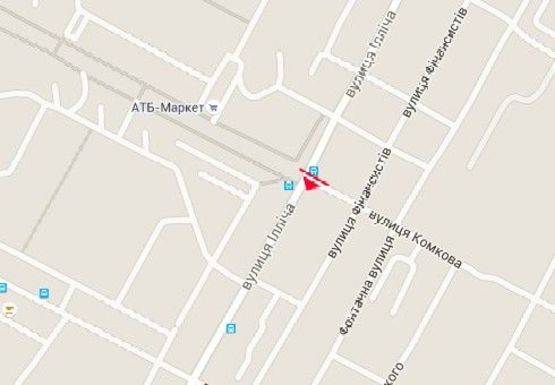 Схема рекламної площини за адресою Ивана Богуна ул., 89