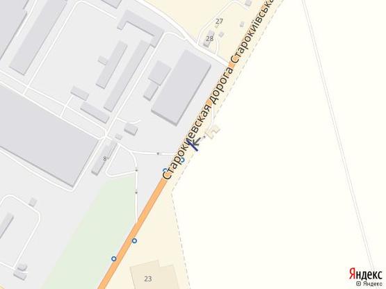 Схема рекламної площини за адресою Одесса - Николаев 21+100 Б