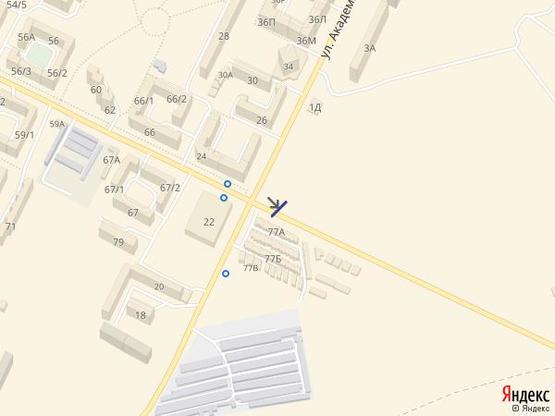 Схема рекламної площини за адресою Заболотного-Сахарова Б (трцРивьера)