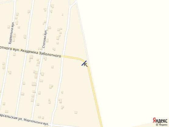 Схема рекламной плоскости по адресу Заболотного 5 Б (трцРивьера)