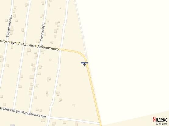 Схема рекламної площини за адресою Заболотного 6/1 Б (трцРивьера)