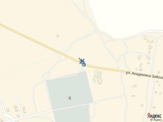 Схема рекламної площини за адресою Заболотного 13 Б (трцРивьера)