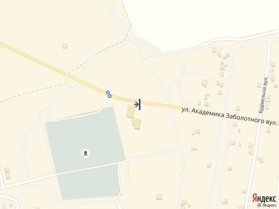 Схема рекламной плоскости по адресу Заболотного 14 A (трцРивьера)