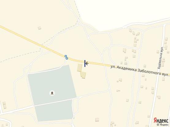 Схема рекламної площини за адресою Заболотного 14 Б (трцРивьера)