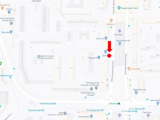 Схема рекламної площини за адресою Оболонский пр., 5, ТРЦ "Dream Town", в сторону ст.м. "Оболонь"