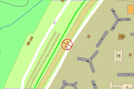 Схема рекламной плоскости по адресу Оноре де Бальзака, навпроти буд. 8, рух в напрямку проспекту Генерала Ватутіна