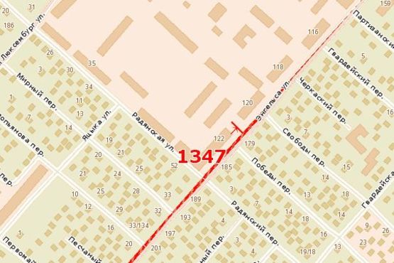 Схема рекламной плоскости по адресу Енгельса вул. (В’ячеслава Чорновола вул.), 120