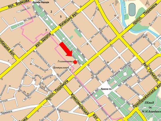 Схема рекламной плоскости по адресу проспект Мира, 30, Детский Мир (сторона А)