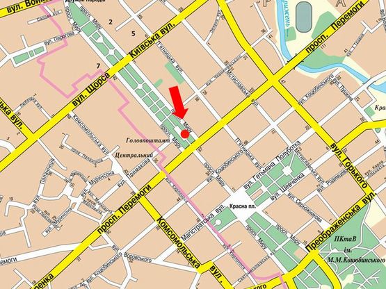 Схема рекламной плоскости по адресу проспект Мира, 35, маг Фокстрот (сторона Б)