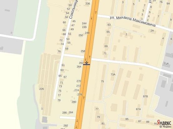 Схема рекламной плоскости по адресу вул.Миколайчука,2, Арсен