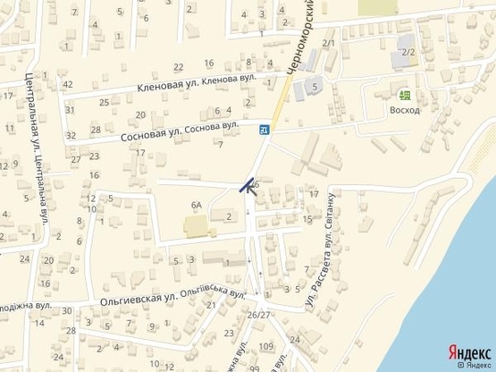 Схема рекламної площини за адресою 1Б. Одесский бульвар