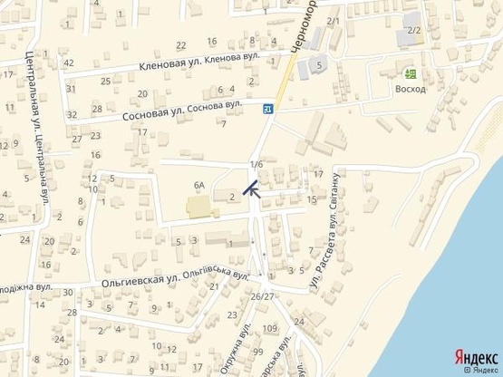 Схема рекламної площини за адресою 3Б. Одесский бульвар