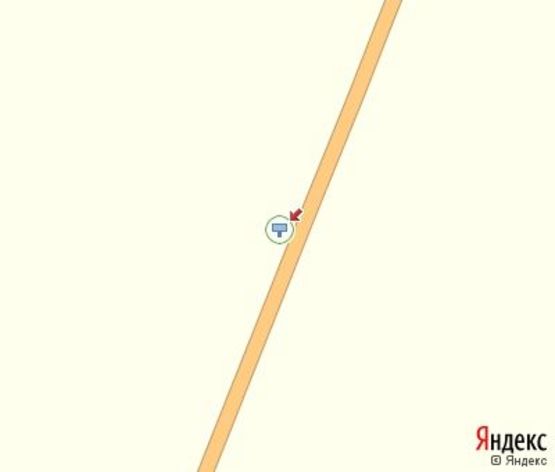 Схема рекламной плоскости по адресу Трасса на Венгрию (с. Сюрте, место №1, АЗС "Укрнафта")