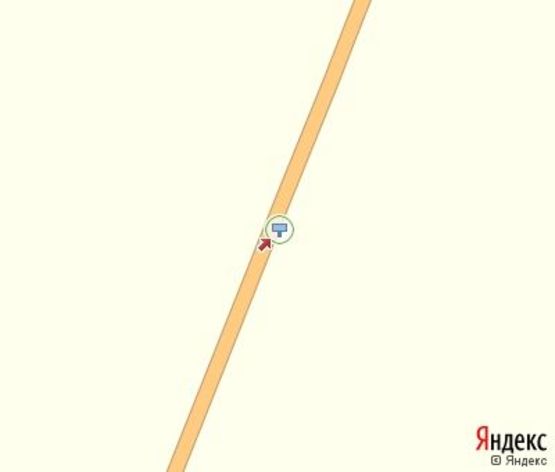 Схема рекламной плоскости по адресу Трасса на Венгрию (с. Сюрте, место №2, АЗС "Укрнафта")