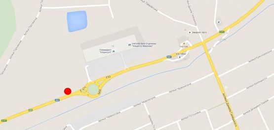 Схема рекламной плоскости по адресу Траса Київ-Чоп (Епіцентр)