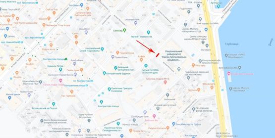 Схема рекламної площини за адресою Волошская ул. 7