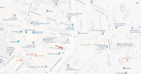 Схема рекламной плоскости по адресу Копыленко Александра ул. 2/46