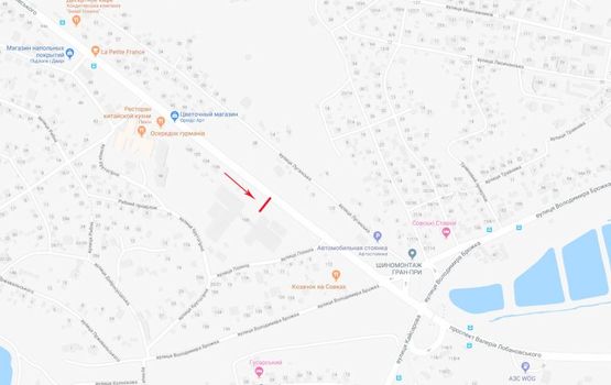 Схема рекламної площини за адресою Лобановского Валерия (Краснозвездный) пр-т 108