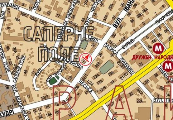 Схема рекламной плоскости по адресу Кудри Ивана ул., 31 (BackLit)