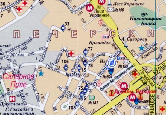 Схема рекламної площини за адресою Кудри Ивана ул., 38 (BackLit)