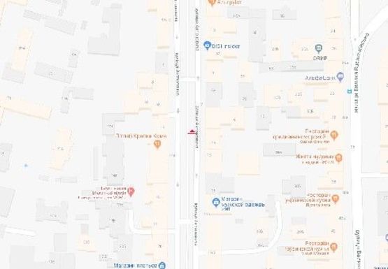 Схема рекламної площини за адресою Антоновича ул, 11