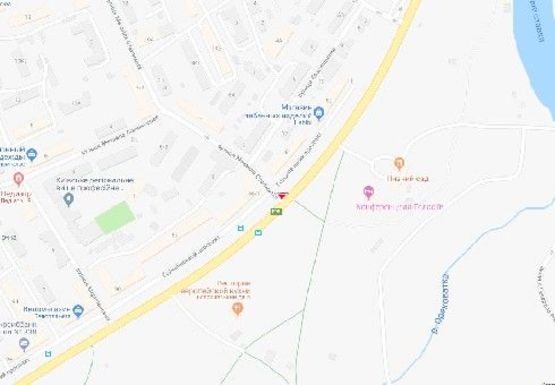 Схема рекламної площини за адресою Голосеевский пр., 84