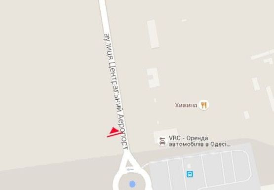 Схема рекламної площини за адресою Центральный аэропорт ул. (№51)