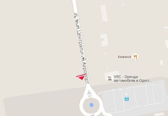 Схема рекламної площини за адресою Центральный аэропорт ул. (№51)