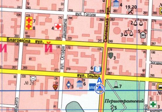 Схема рекламной плоскости по адресу Смелянская ул., Центральный Стадион (BackLit)