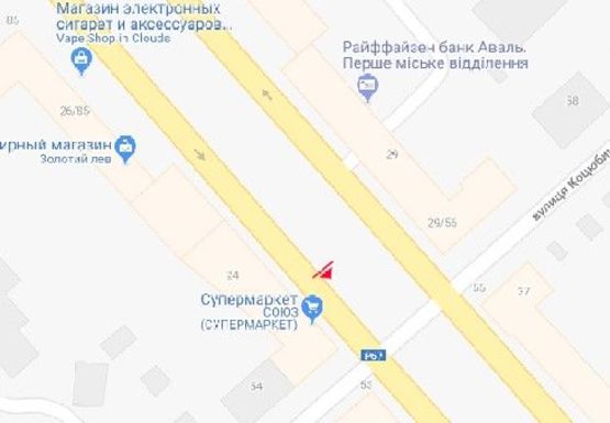 Схема рекламной плоскости по адресу Мира пр., 24