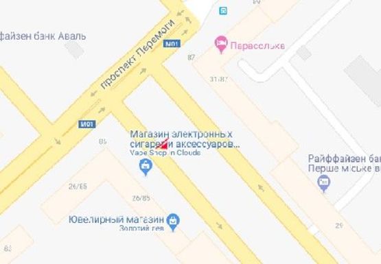 Схема рекламной плоскости по адресу Мира пр., 26