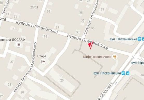 Схема рекламной плоскости по адресу Плехановская ул. - Аптекарский пер.