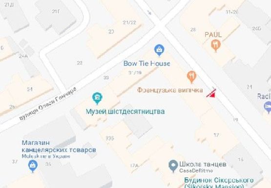 Схема рекламной плоскости по адресу Ярославов вал ул., 19/31