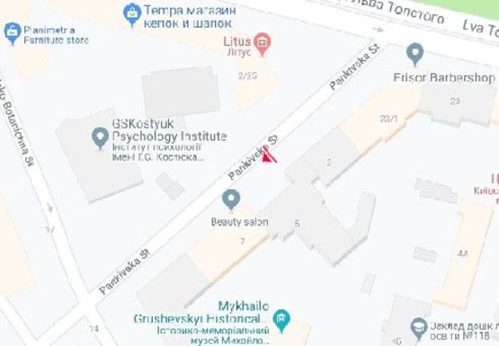 Схема рекламной плоскости по адресу Паньковская ул., 3